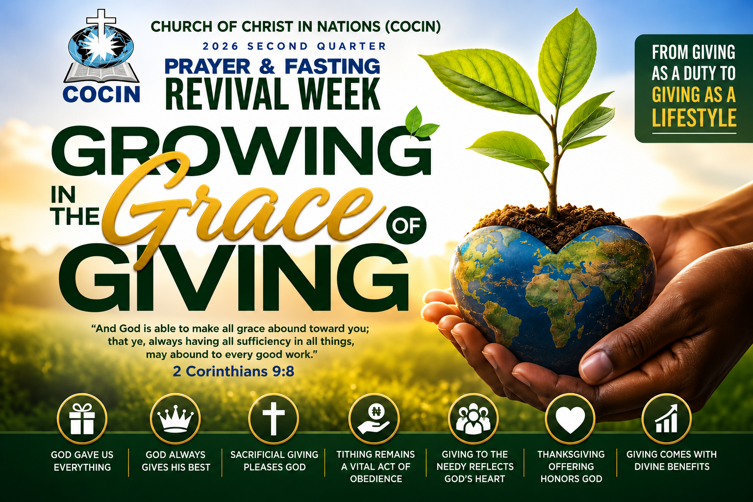 Growing in the Grace of Giving